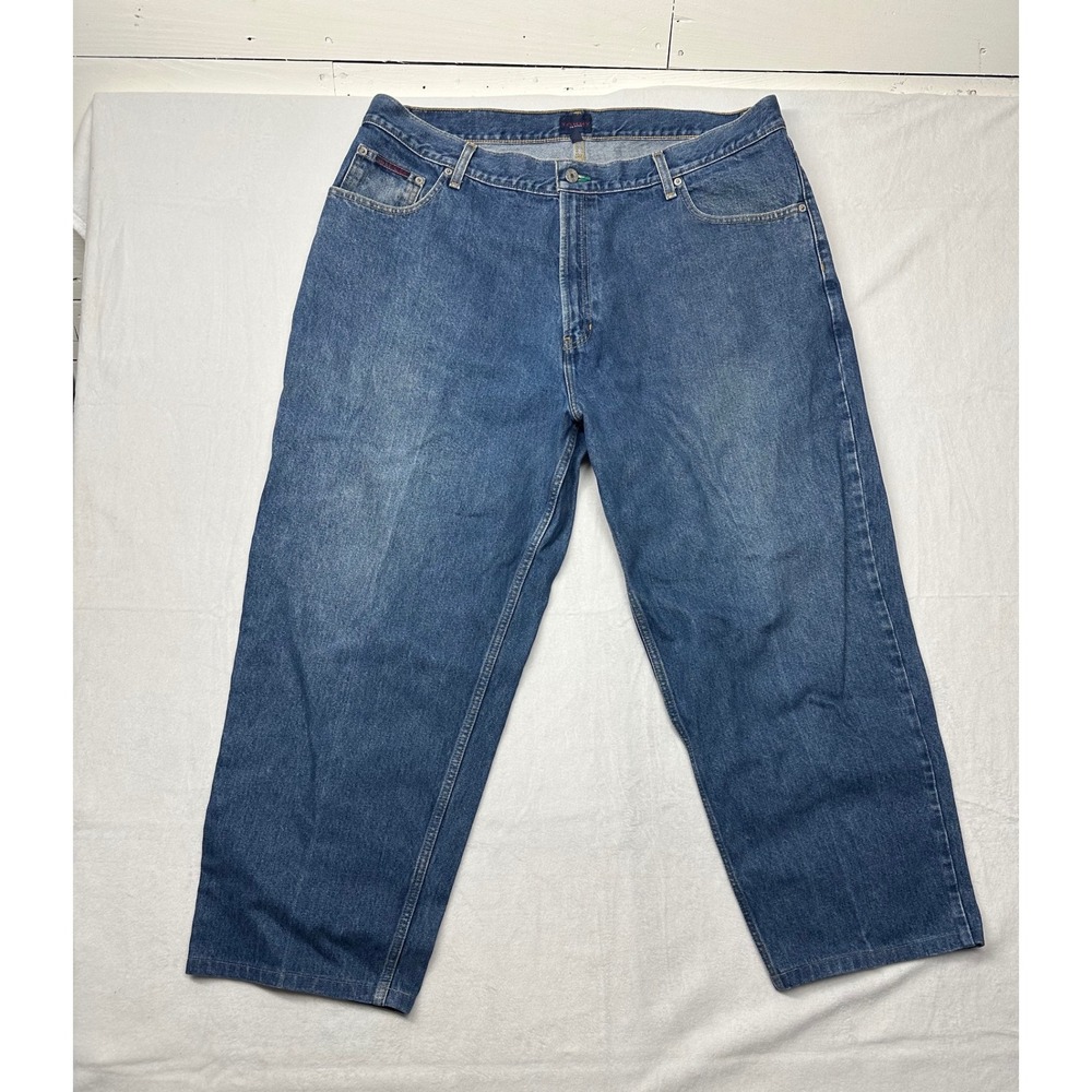 Tommy Jeans Men's Blue‎ Denim Relaxed Fit Jeans Size 42x30
